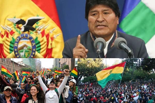 Evo Morales tritt unter dem Vorwurf des Wahlbetrugs und der politischen Krise in Bolivien zurück.